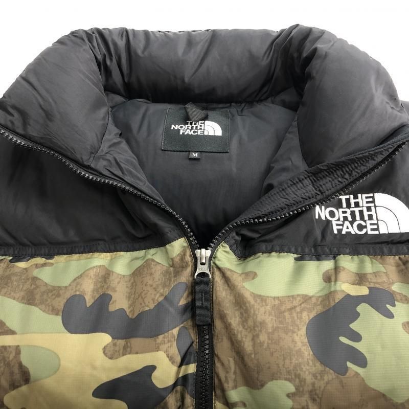 中古】THE NORTH FACE ノベルティー ヌプシベスト ダウンベスト M ND92233 ブラック グリーン カモフラージュ ザ ノースフェイス[10]  - メルカリ