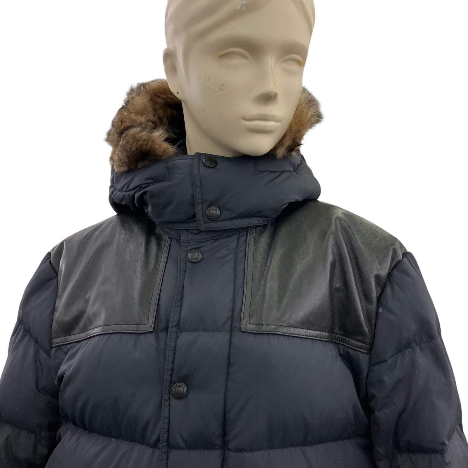 186000 COACH コーチ ダウンジャケット フード付き Sサイズ F85822 NAV