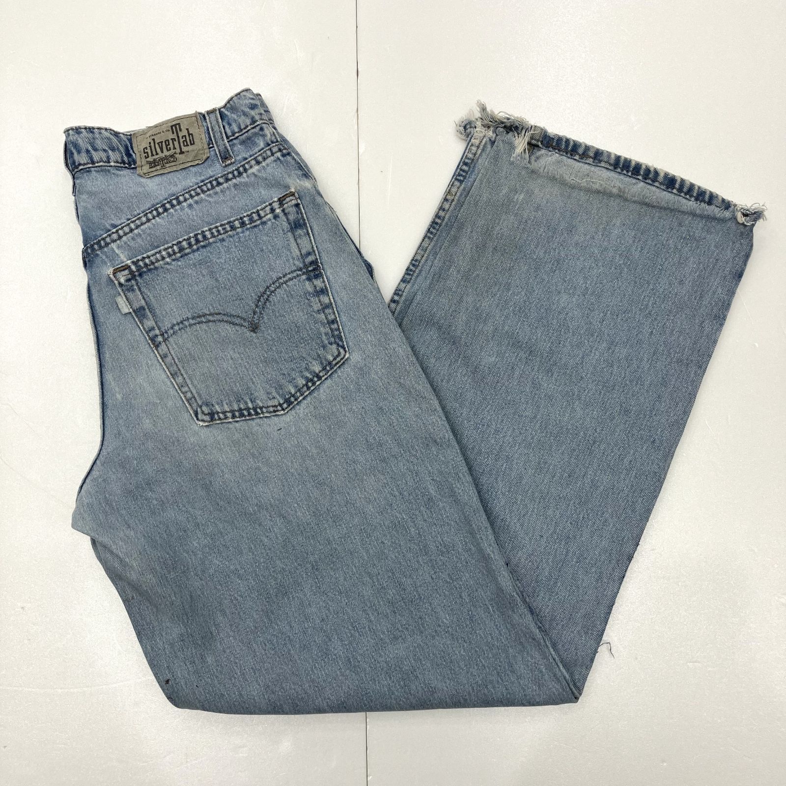 値下げしました✨Levi's SILVERTAB BAGGY シルバータブ バギー アメリカ製 denim デニムパンツ