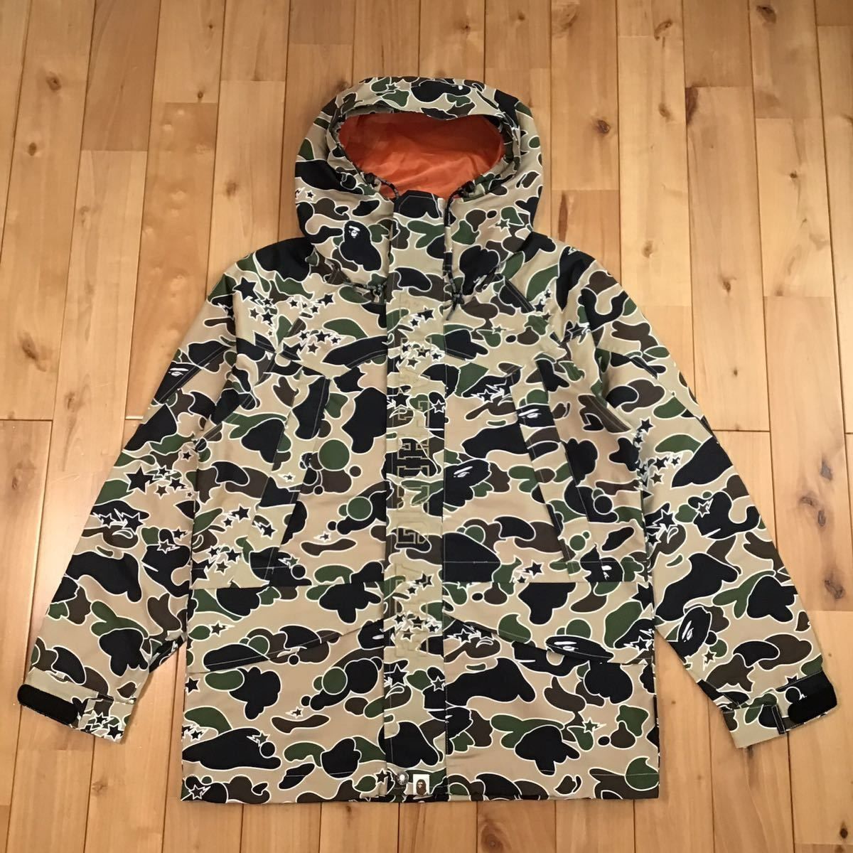 ☆新品☆ STA camo スノボジャケット Mサイズ a bathing ape BAPE camo 