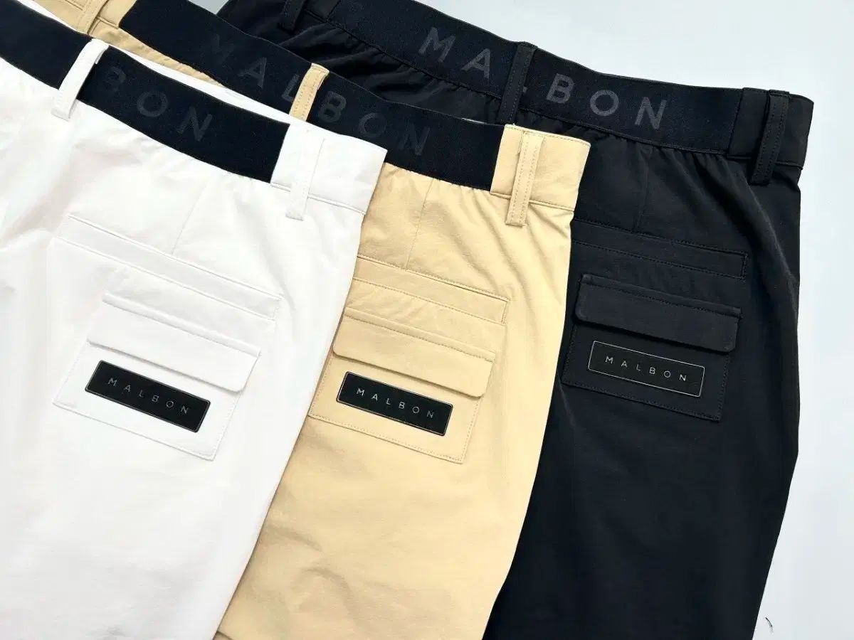 MALBON GOLF マルボンゴルフ ベージュ メンズ パンツ 30 インチ