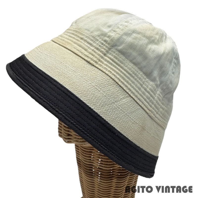 40's U.S.NAVAL ACADEMY USNA セーラーハット ネイビートリム U.S.NAVY