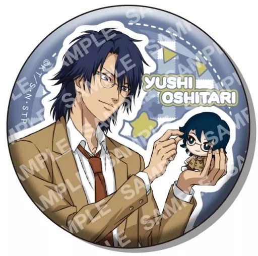 中古】バッジ・ピンズ 忍足侑士(フルカラー) 「新テニスの王子様 缶