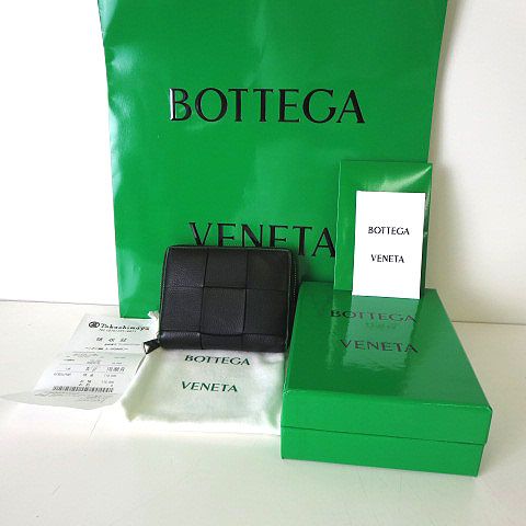 ボッテガヴェネタ BOTTEGA VENETA 財布 カセット ジップ