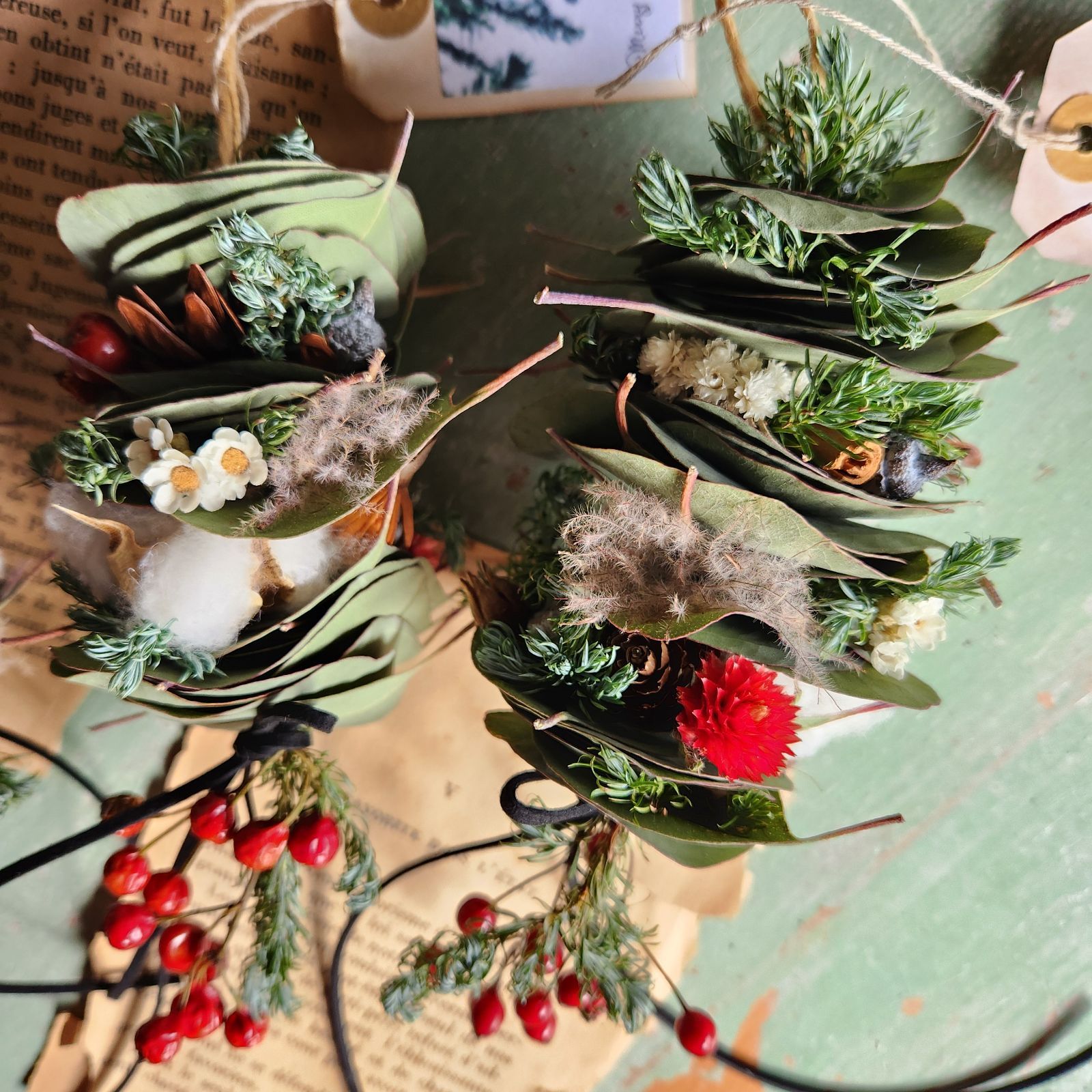 🎄クリスマスのポポラスミルフィーユ〗X'masガーランド