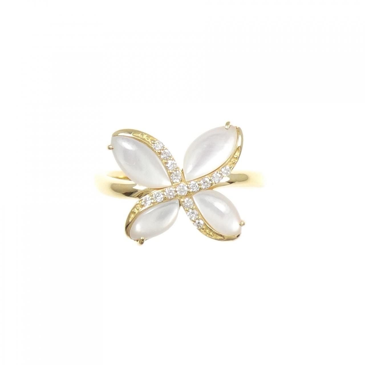 ポンテヴェキオ マザーオブパール リング - メルカリ 