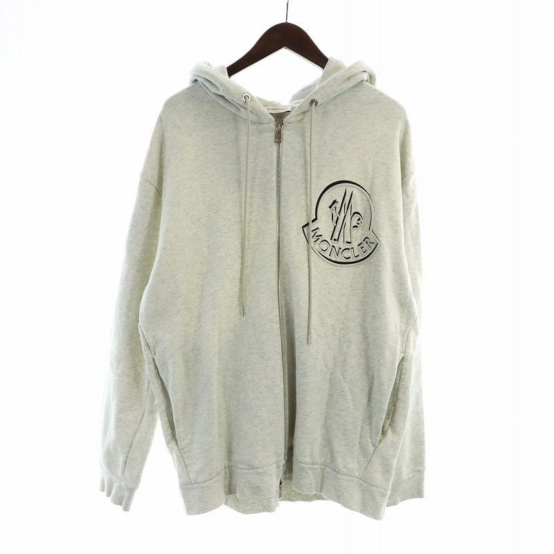 MONCLER⭐ グレーワンピース スウェット Sサイズ MONCLER⭐ グレーワンピース スウェット Sサイズ MONCLER