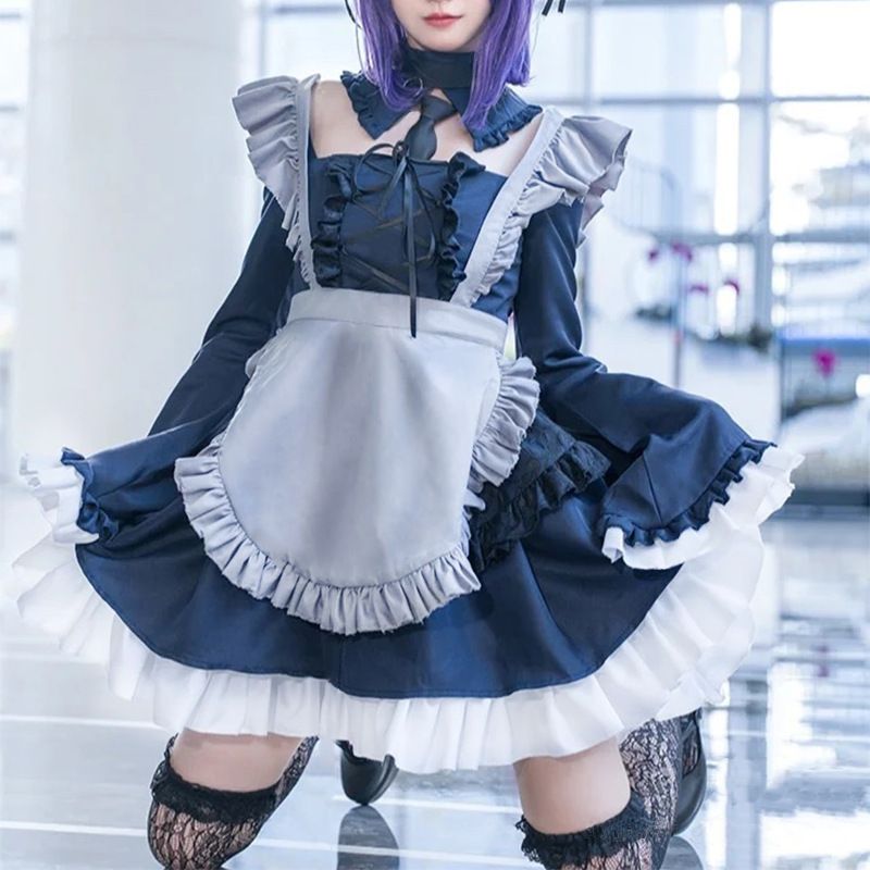コスプレ 更衣人形の恋 キタガワマリン 黒江雫 メイド服 HW512