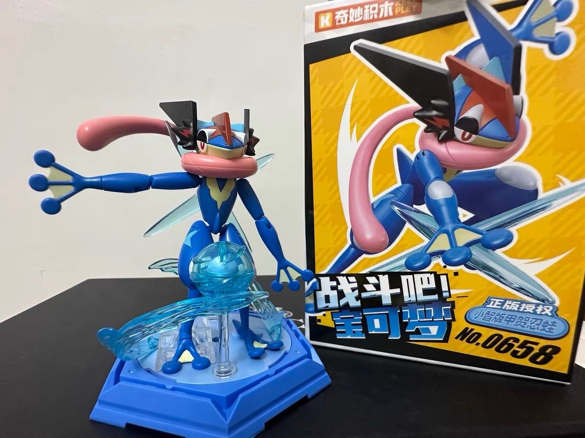 海外限定 サトシゲッコウガ アクションフィギュア ポケモン