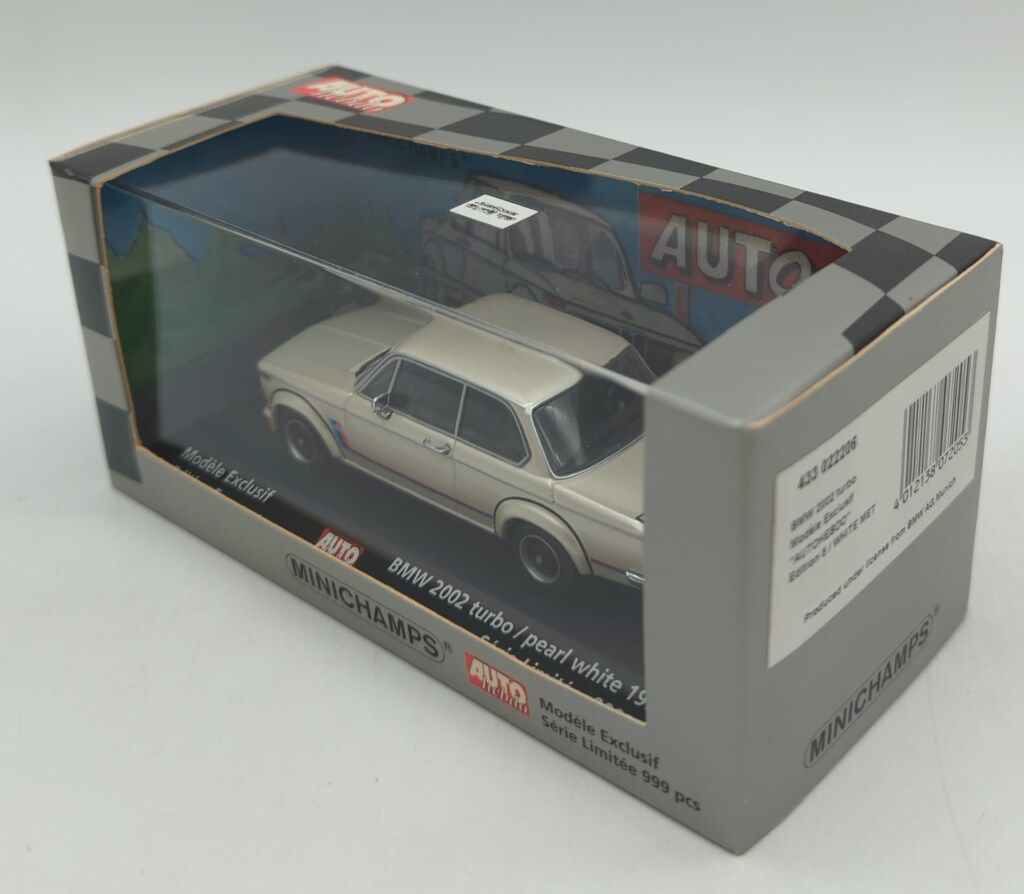 ポールズモデルアート 1/43ミニチャンプス BMW 2002 Turbo/Pearl