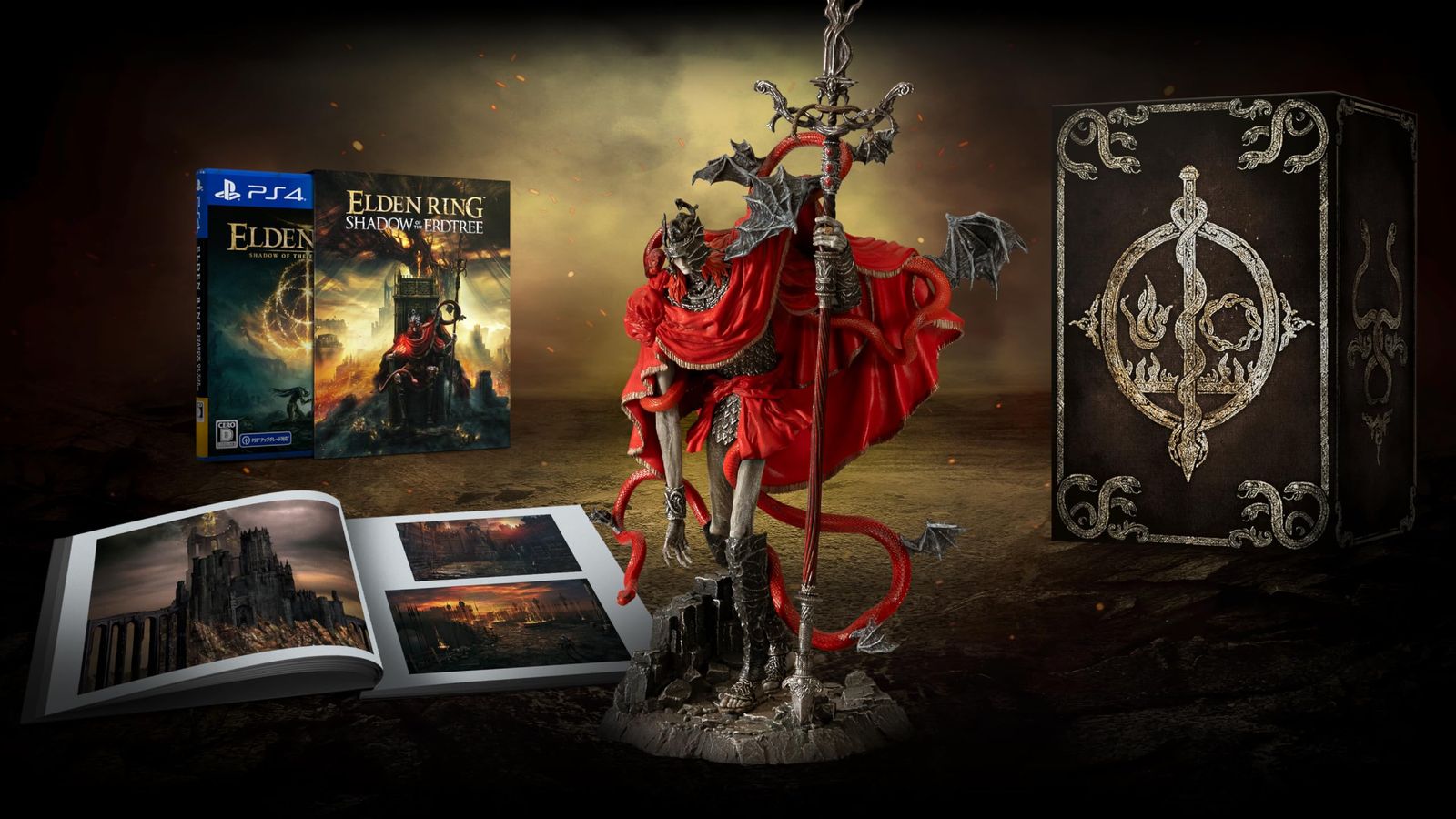 【PS4】ELDEN RING SHADOW OF THE ERDTREE コレクターズエディション(ゲームディスク版) [Amazon限定無し] [PS4限定版(ゲームディスク)]