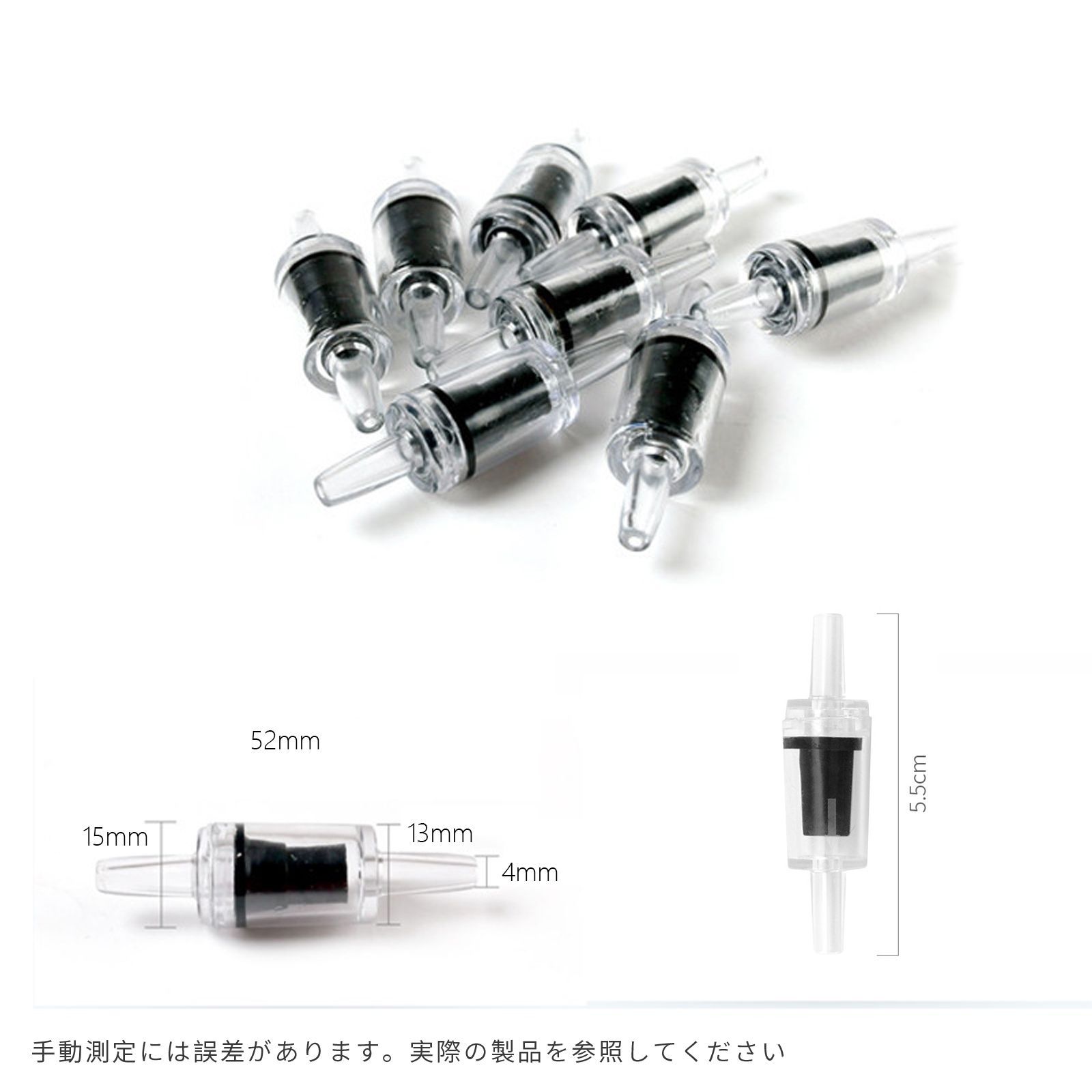 CO2ディフューザーセット チェックバルブ ＋CO2ディフューザー 拡散器 ＋U型ガラス管＋