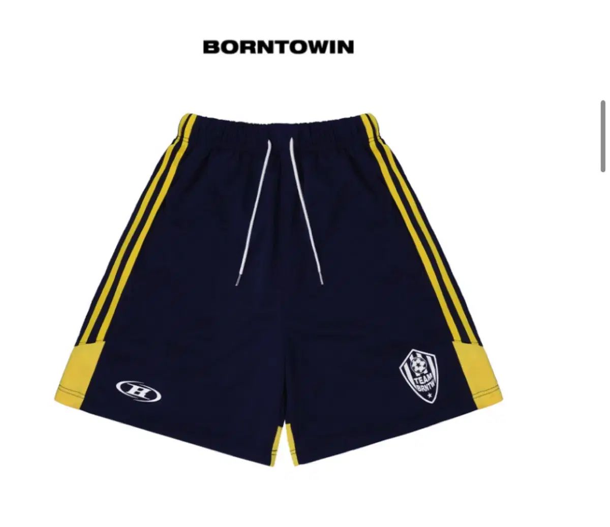 BORNTOWIN ボーン トゥ ウィン サッカー ジャージ ハーフパンツ 1 サイズ 倒産 分