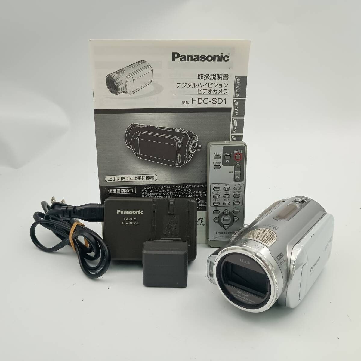 Panasonic パナソニック HDC-SD1 付属品完備】ハイビジョンビデオ