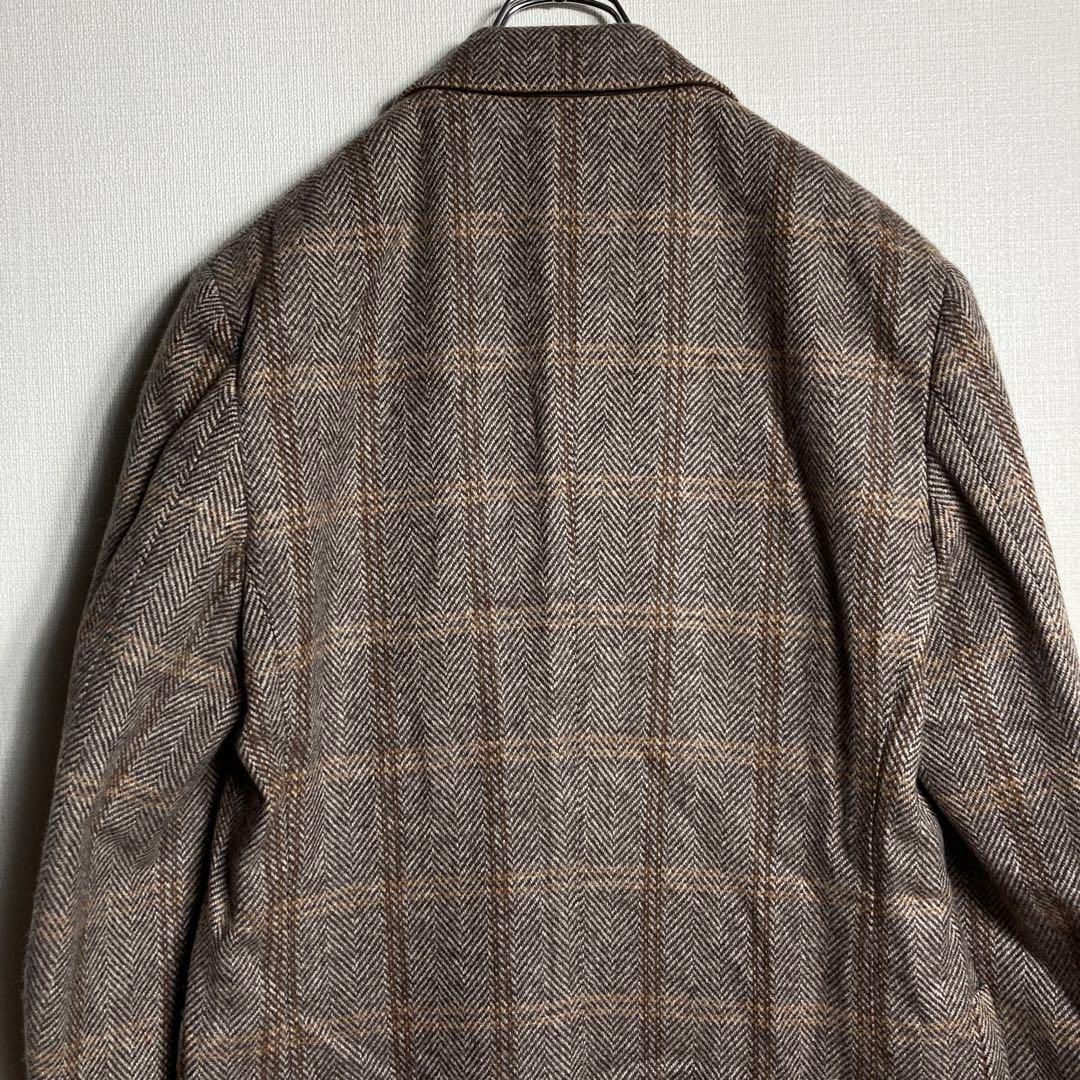 ★美品★極上ウール チェスターコート ラルディーニ ヘリンボーン 定価16万円】ラルディーニ ヘリンボーン オーバーペーン