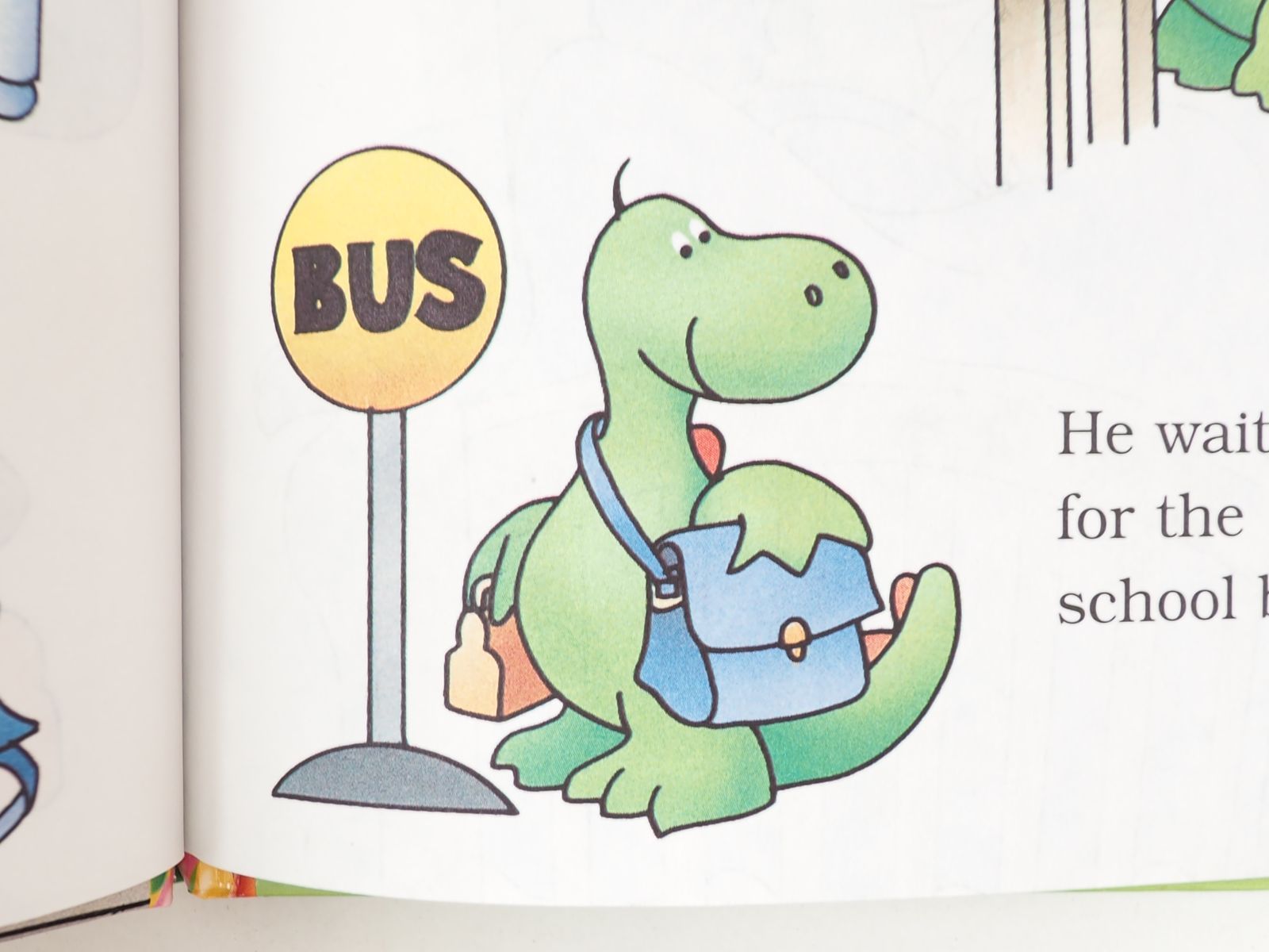 美品】英語絵本 洋書 Time for School, Little Dinosaur - メルカリ