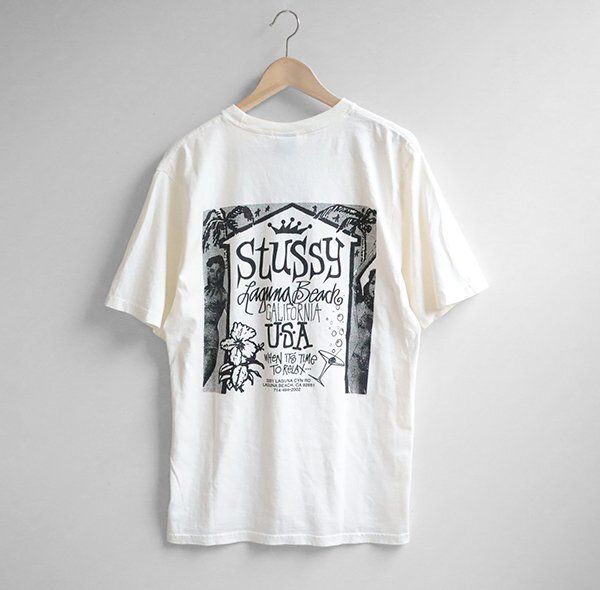 【STUSSY】★Tシャツ★ BEACH HOUSE TEE PIGMENT DYED Beach House Tee Pigment Dyed – Grape | Tees | Stüssy Japan