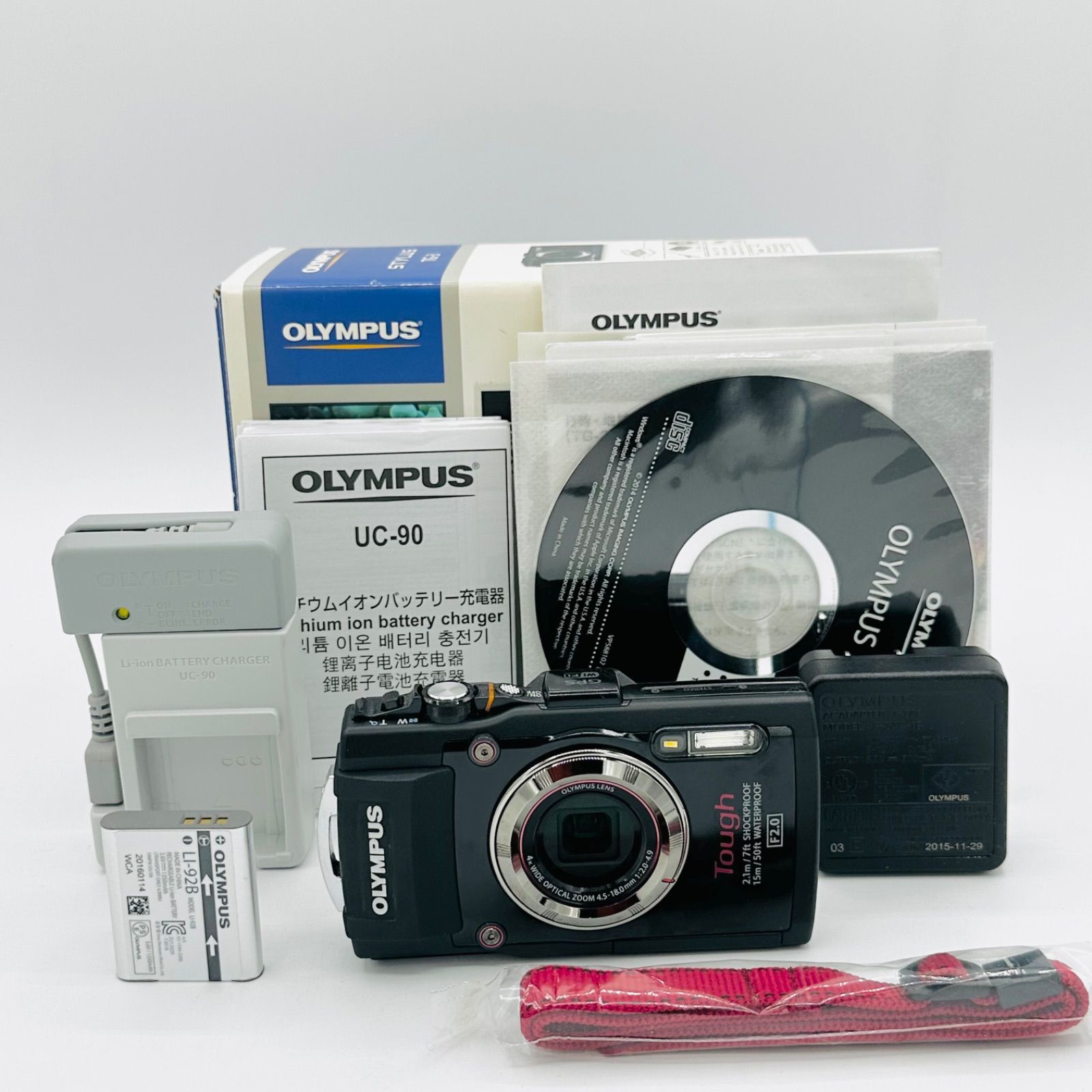 Olympus コンパクトデジタルカメラ STYLUS TG-4 Tough 中古