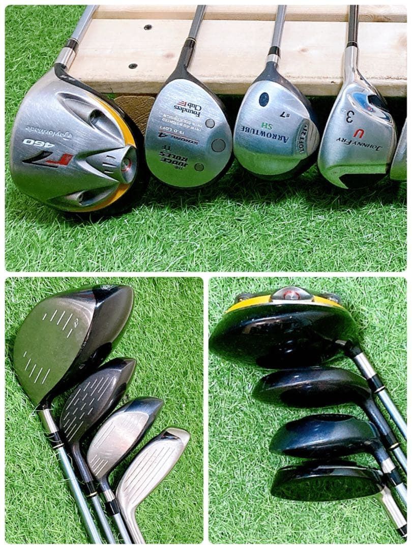 11.テーラーメイド 初心者オススメ ゴルフクラブ メンズセット