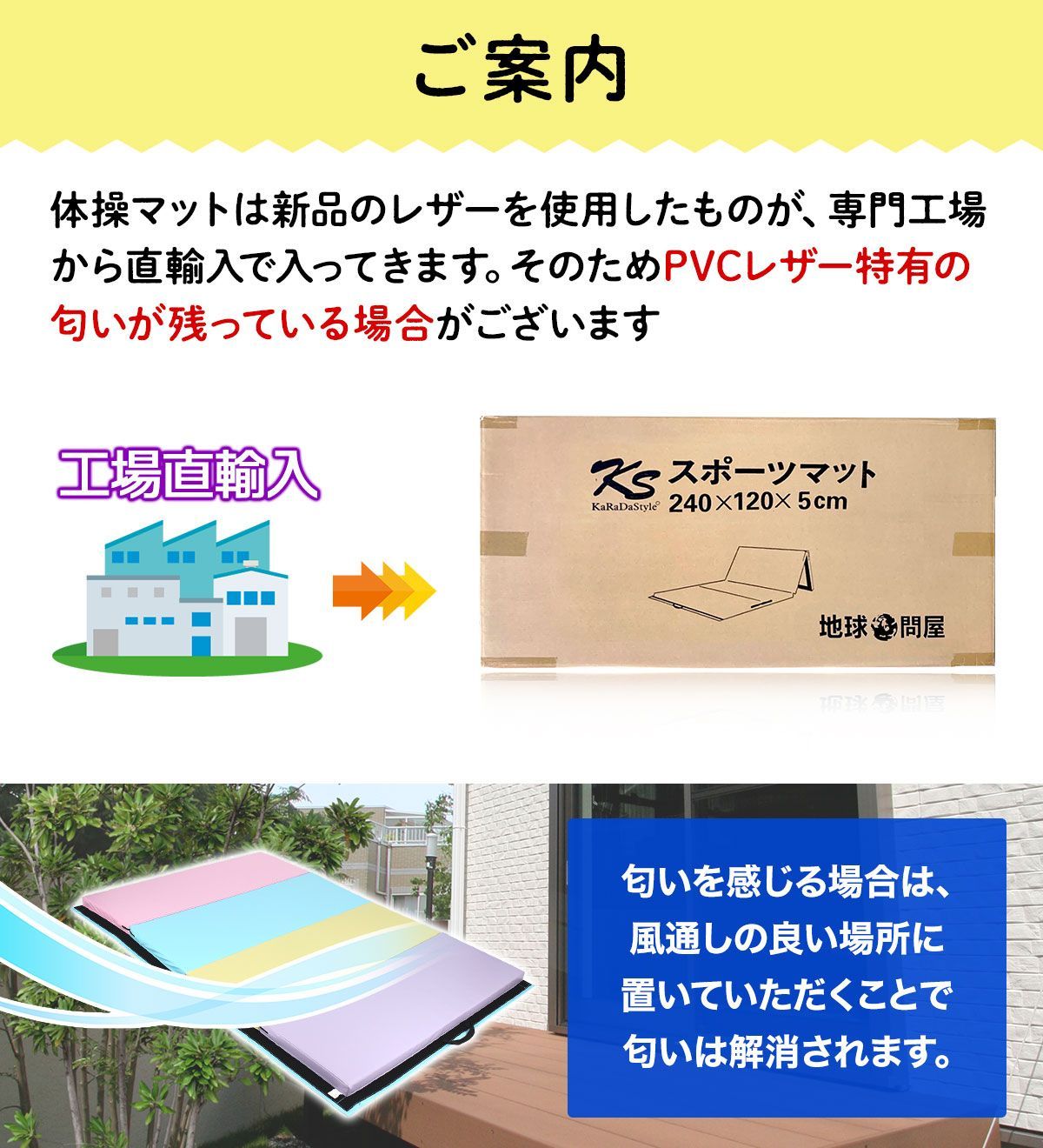 プレイマット 体操