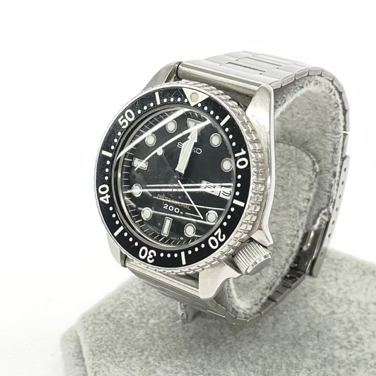 SEIKO セイコー ダイバーズ プロフェッショナル 腕時計 7C43-6010 シルバー SS レディース デイデイト 240001147084