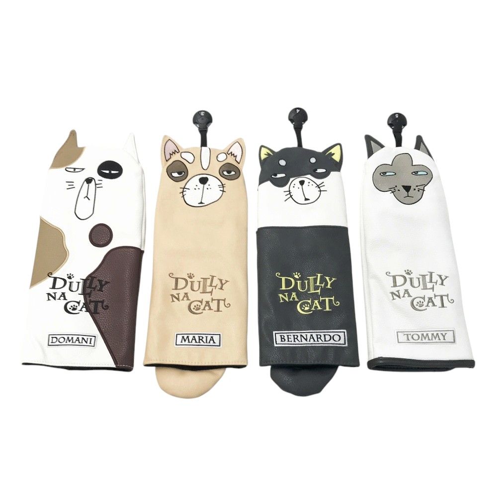 DULLY NA CAT ダリーナキャット ヘッドカバー 4点セット ホワイト系 DR FW×3 240101438110 ゴルフウェア ストスト