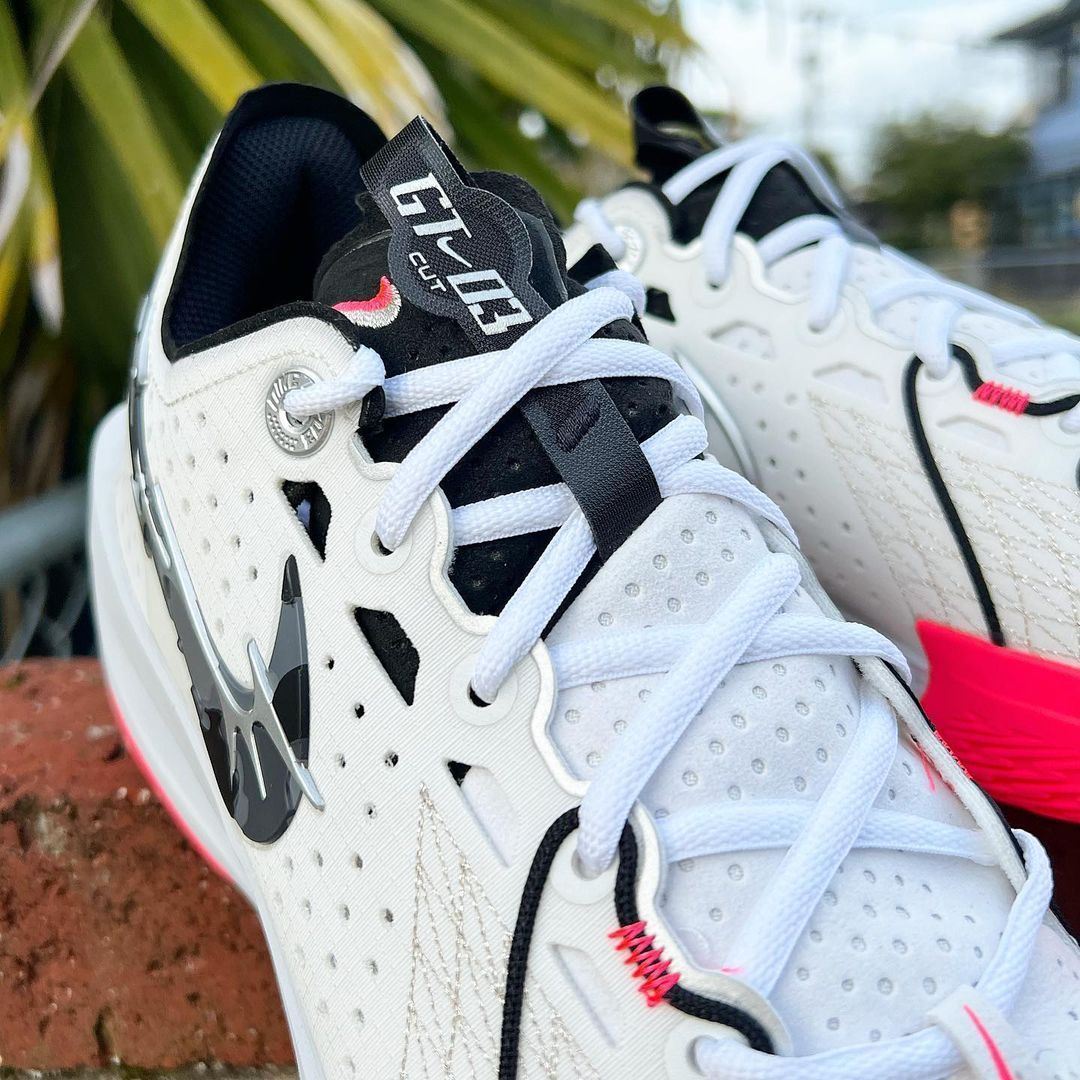 NIKE エアズーム GTカット3 EP　白/黒　26cm ナイキ G.T.CUT 3 EP【DV2918-102】White/Black│バスケ用品専門