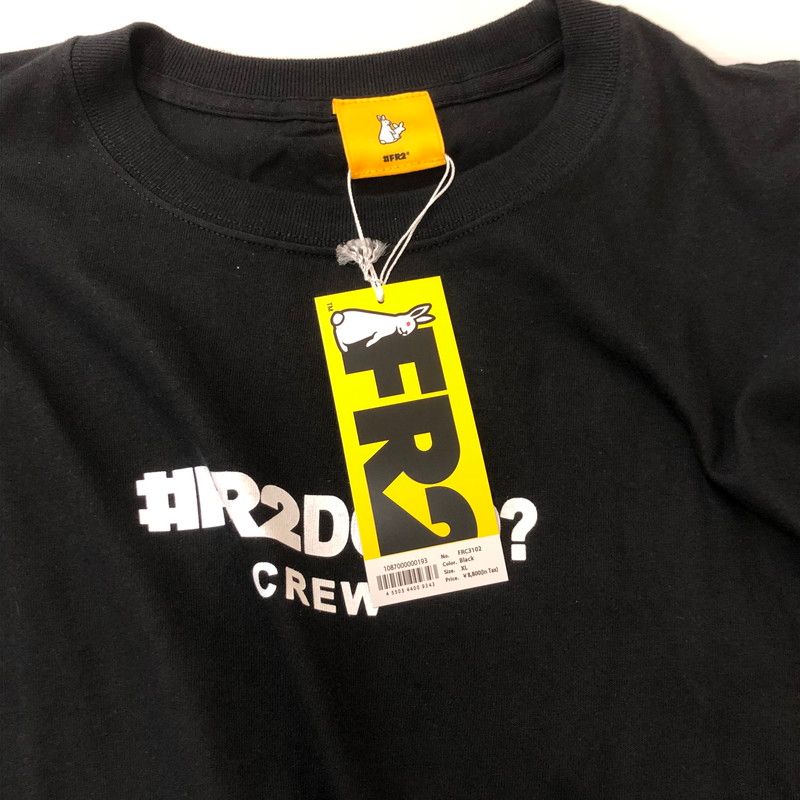 FR2 doco tシャツ 中古品】 FR2 エフアールツー #FR2 DOKO? CREW T-SHIRT FRC3102