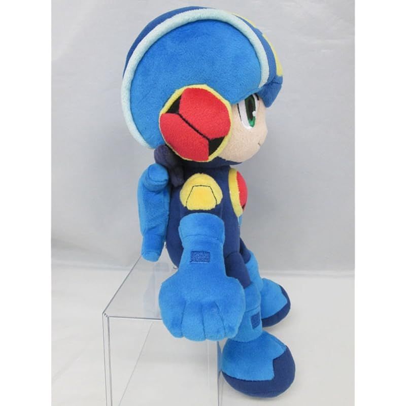 ロックマンエグゼ　ぬいぐるみ　S 特価商品】ロックマンエグゼ ロックマン(S) ぬいぐるみ 高さ29cm