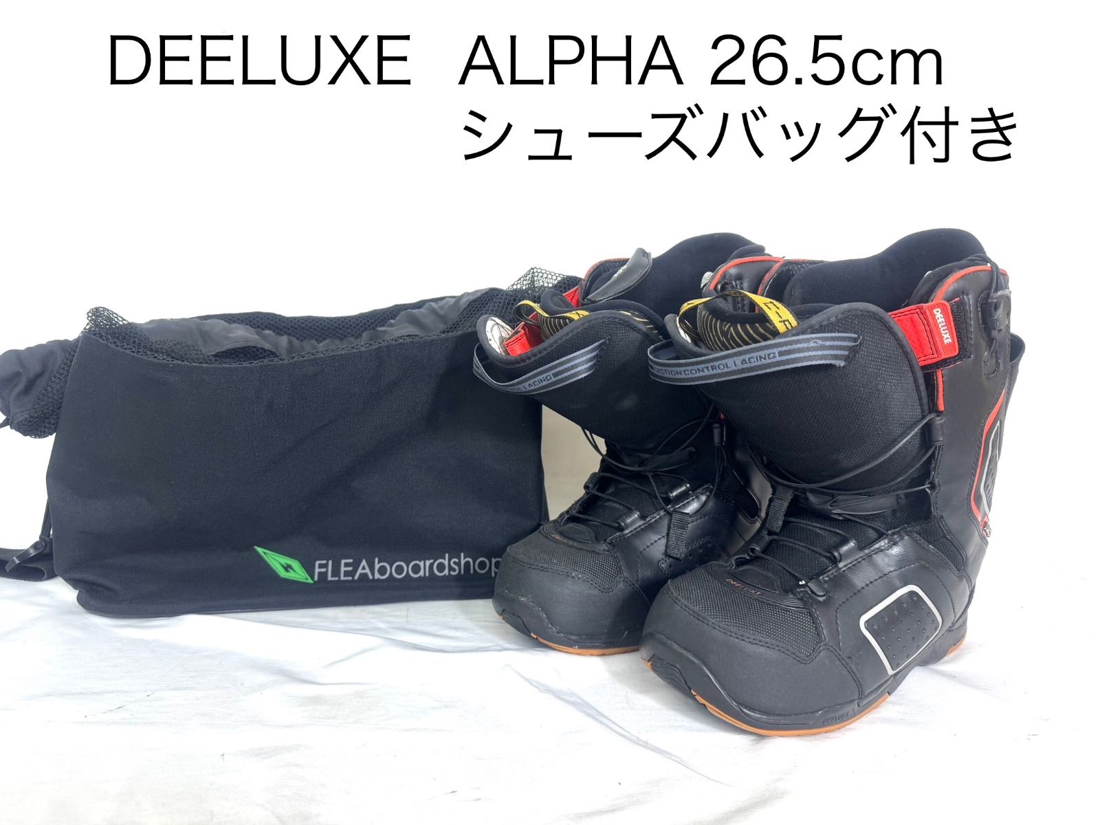 DEELUXE ALPHA       スキーブーツ　スノーブーツ　メンズ26.5　シューズバッグ付き　azMID
