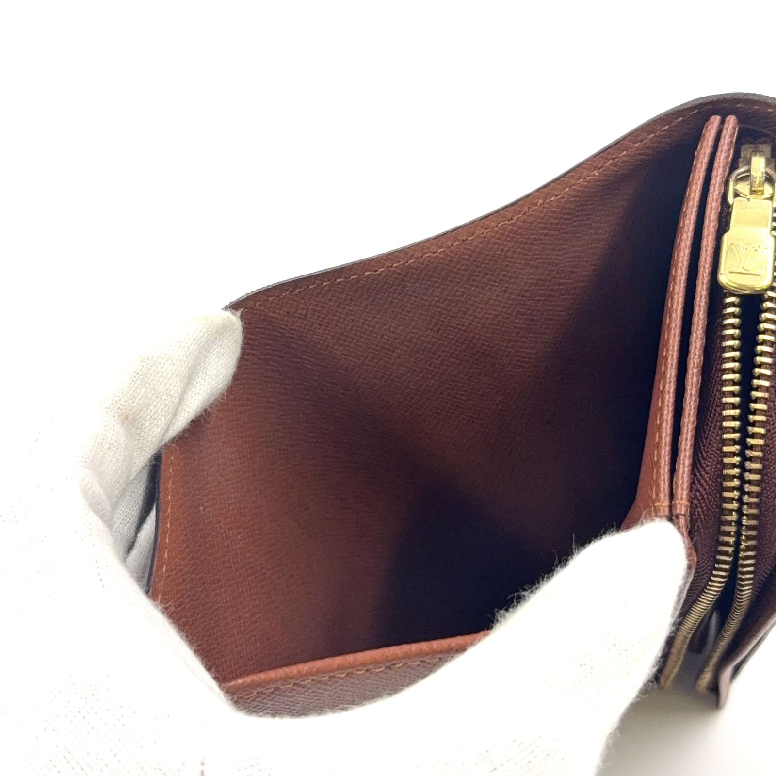 モノグラム レザー×PVC