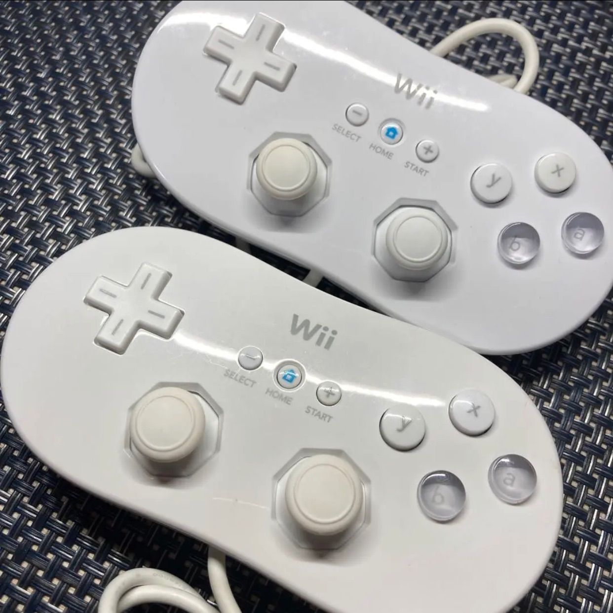 任天堂Wii ヌンチャク コントローラー ホワイト 2個セット② - 家庭用 