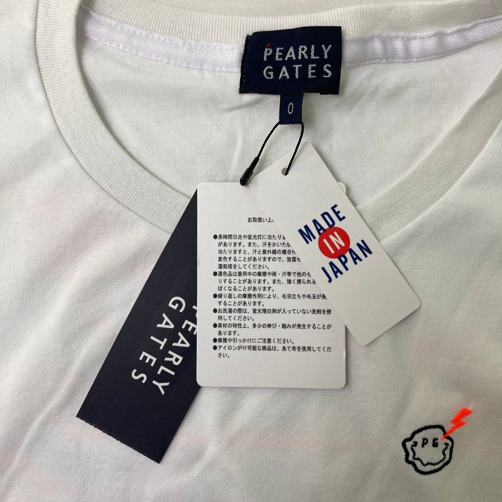 サイズ：0 PEARLY GATES パーリーゲイツ 半袖Tシャツ ニコちゃん