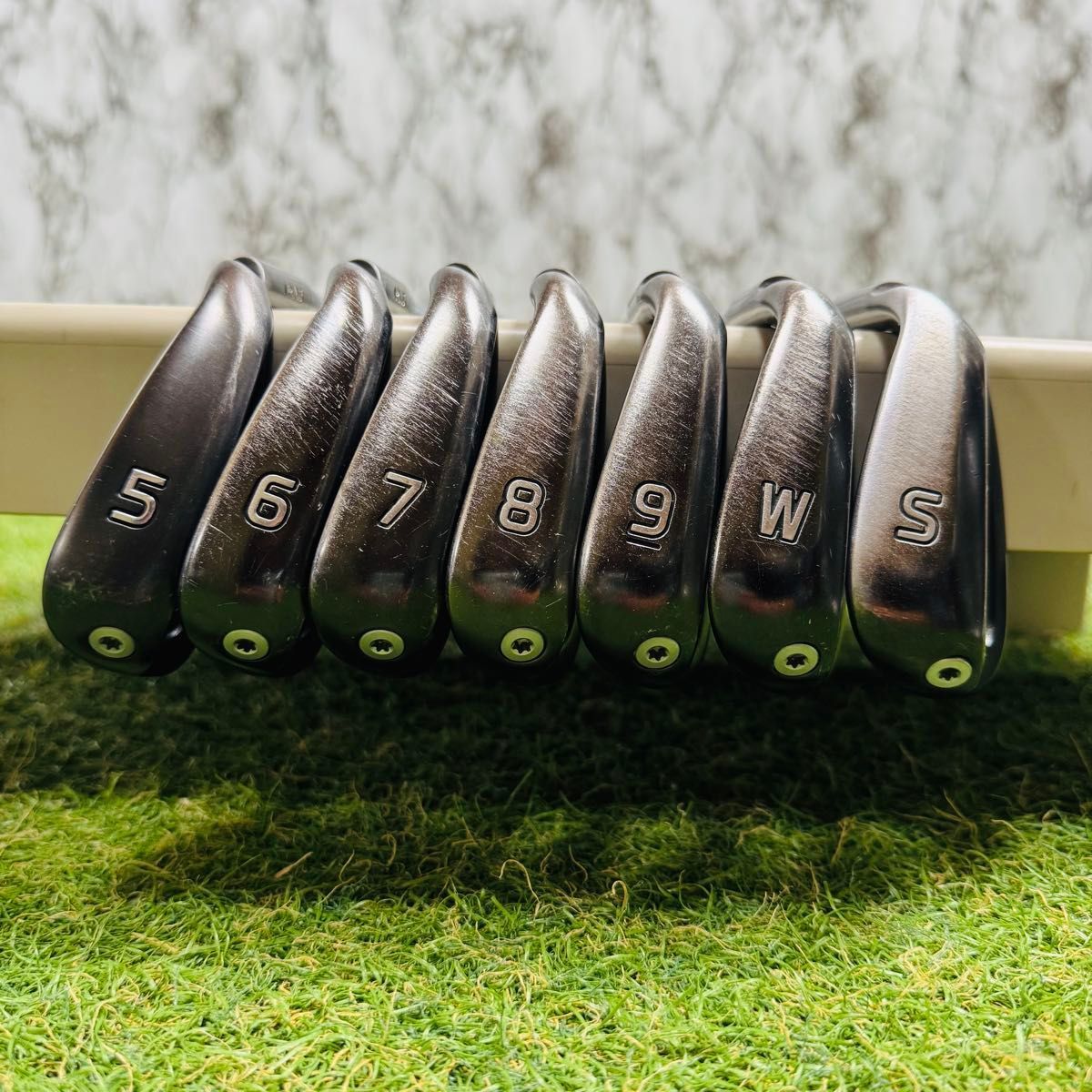 【良品】初心者推奨 ピン G710 黒ドット メンズアイアンセット 7本 S 良品】初心者推奨 ピン G710 黒ドット メンズアイアンセット 7本 S