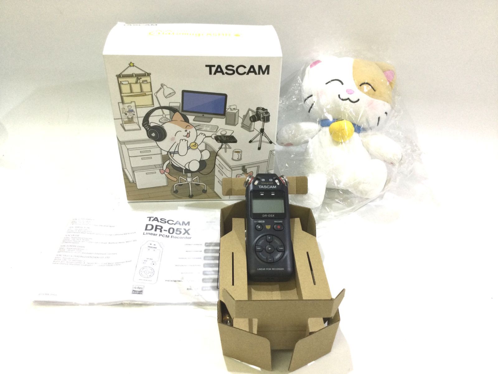 KD007] TASCAM DR-05X-HATOMUGI ASMRコラボ - メルカリ