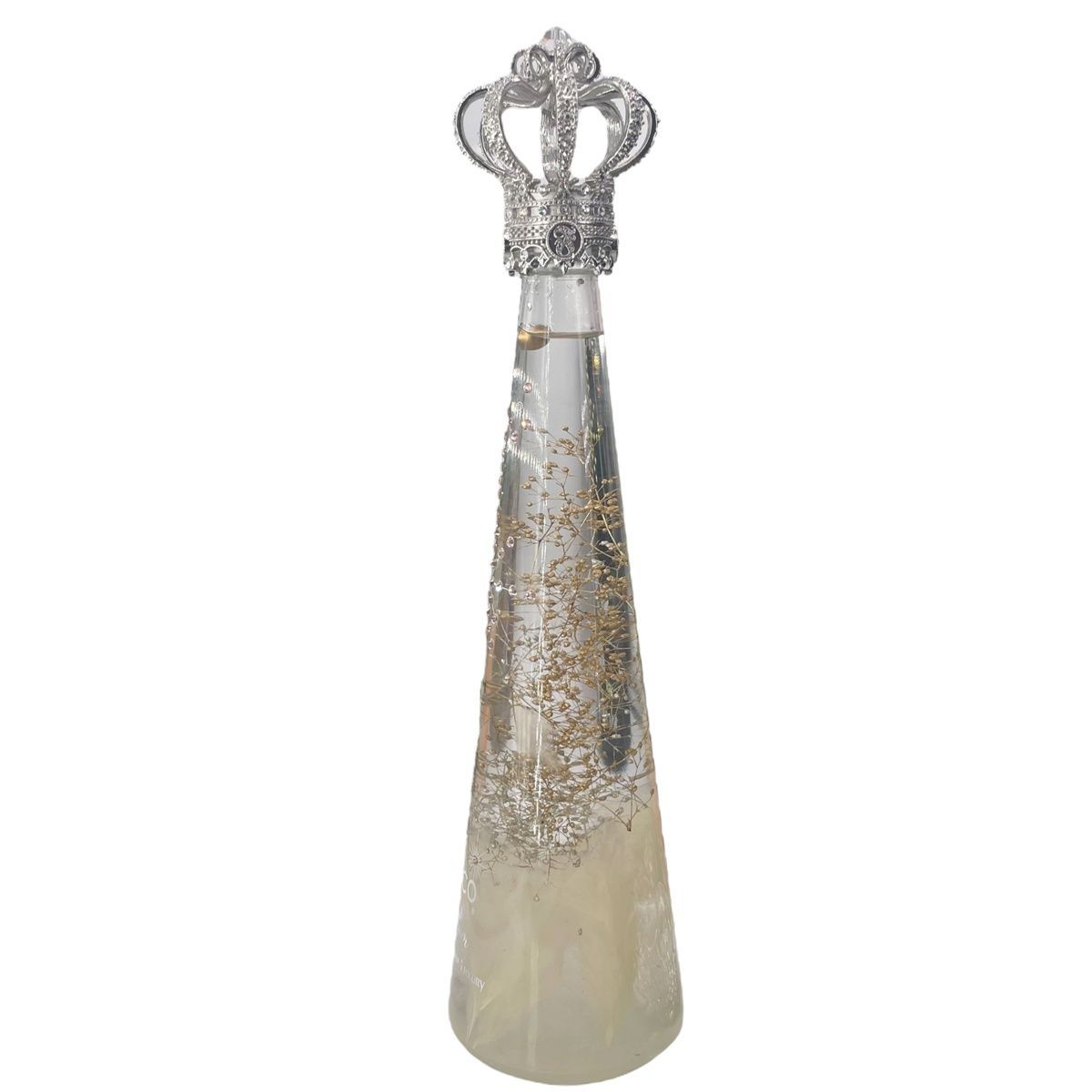 中古】 Fillico フィリコ 置物 ハーバリウム 白-黄色系 シルバー
