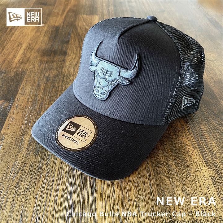 New Era☆シカゴ ブルズ トラッカー キャップ ブラック - メルカリ