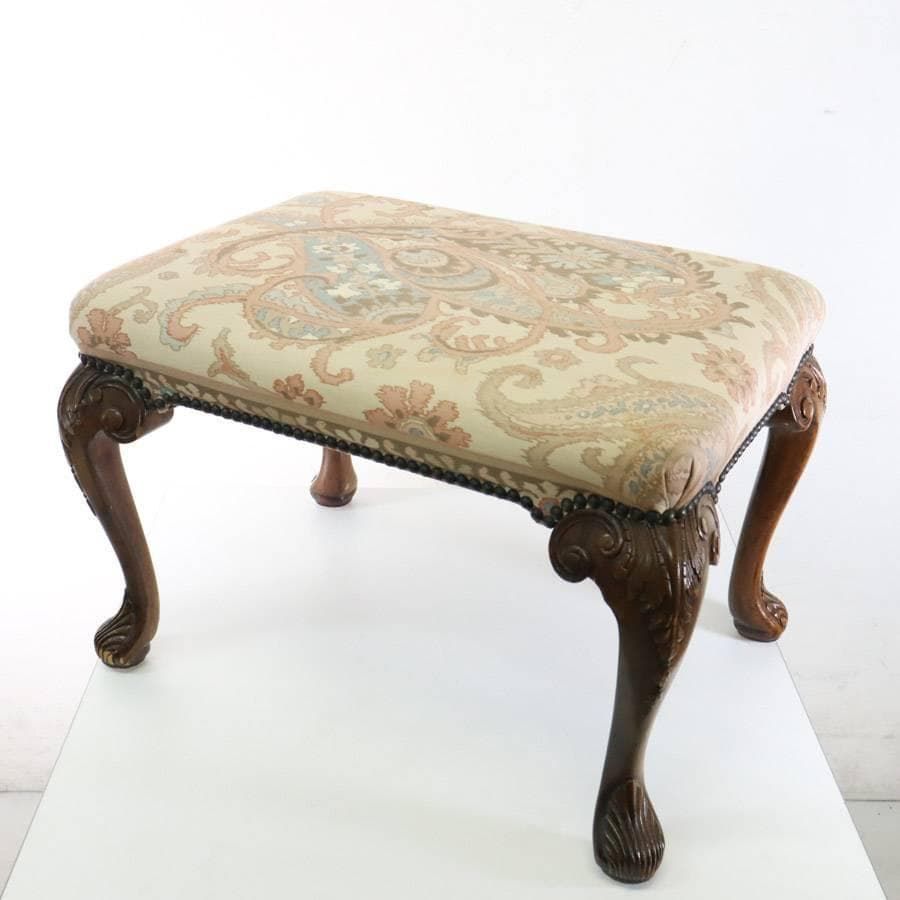 アメリカ老舗 ヘンレドン 英国アンティーク調 スツール IDC大塚家具 279h10