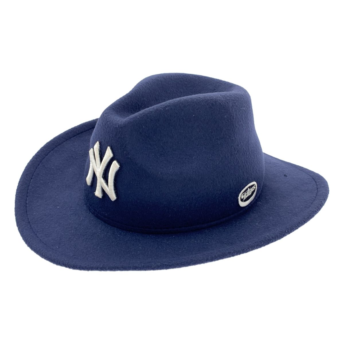 Hitsus ヒッツ NY 刺しゅう ウールハット ネイビー メンズ