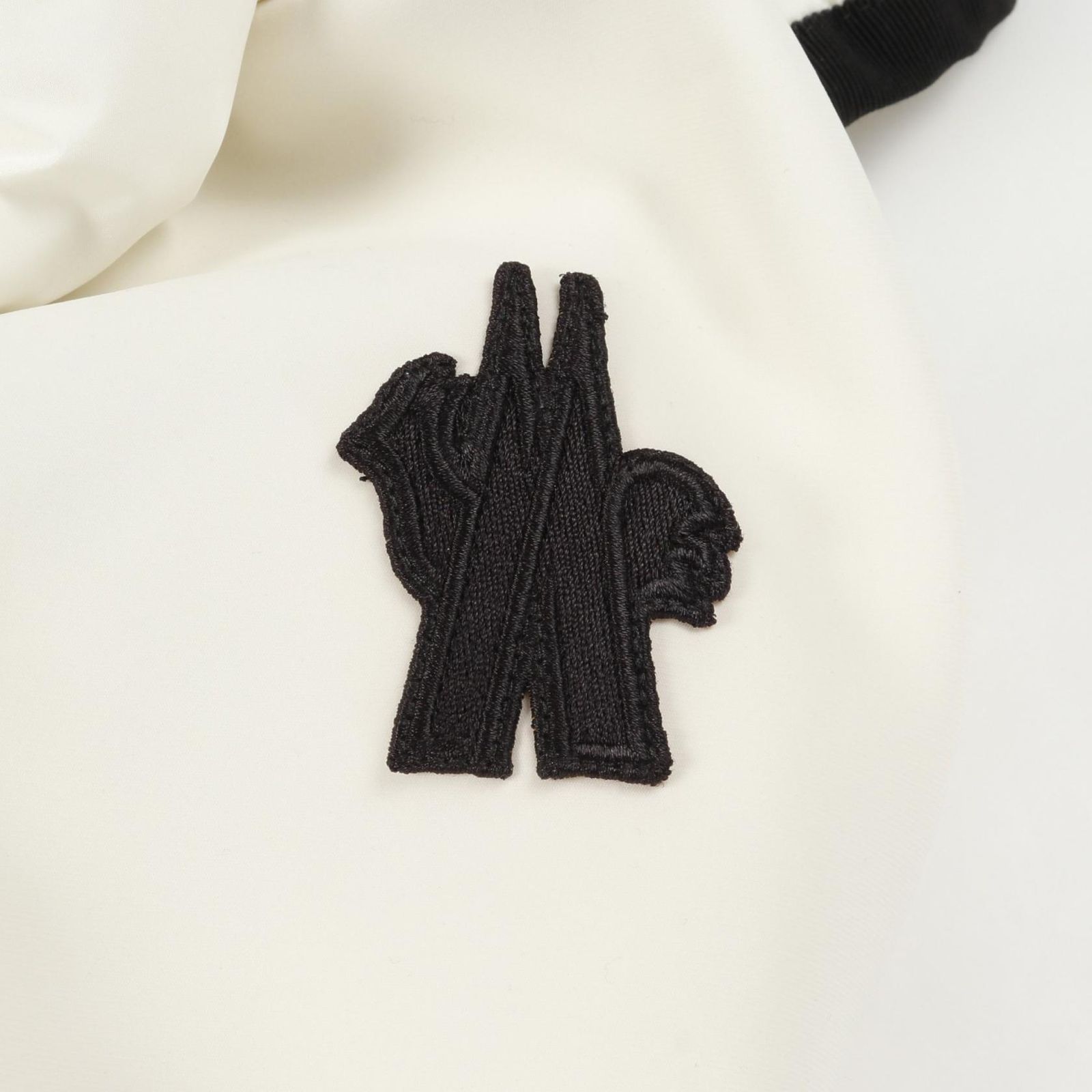モンクレールグルノーブル ダウンジャケット ホワイト×ブラック MONCLER モンクレール ダウン レディース GRENOBLE ダウン