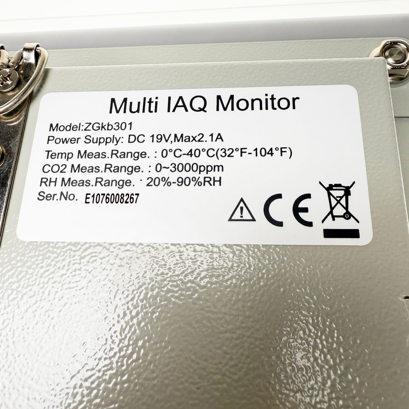 二酸化炭素濃度測定器