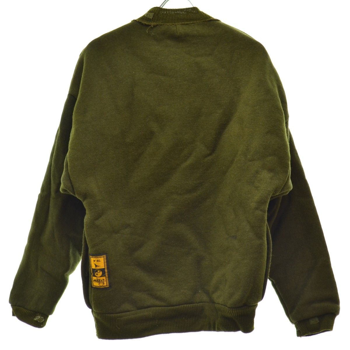 Maharishi】ミリタリー 再構築 リメイク 裏起毛 ヘンリーネック長袖