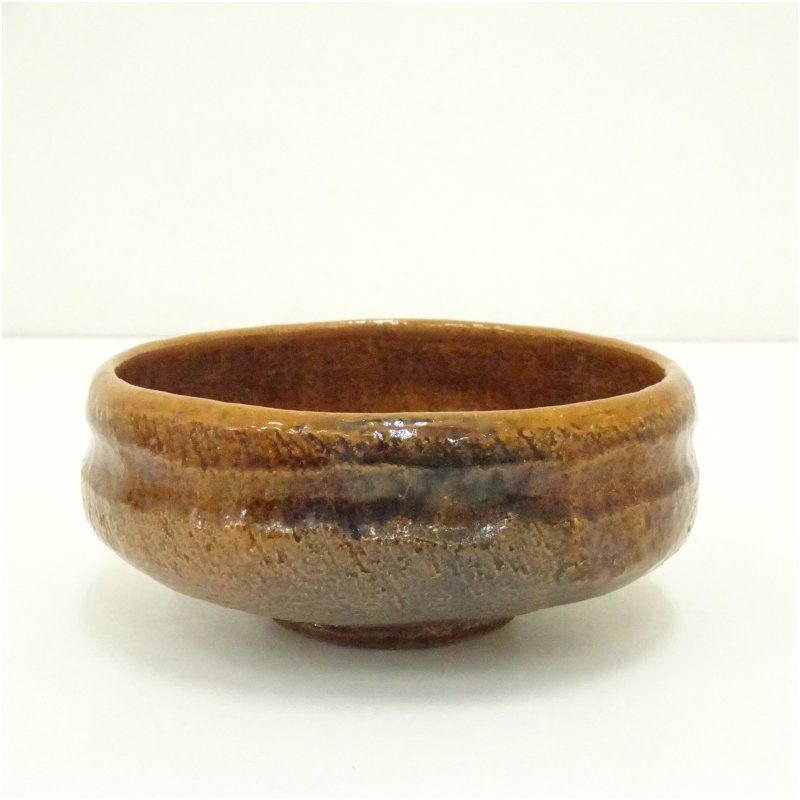 茶碗　『大樋焼　大樋茶碗』　大樋長楽堂　お茶道具　抹茶碗　茶道　共箱　工芸品 Amazon.co.jp: 大樋焼 茶碗 共箱 共布 中村長阿弥作 抹茶碗