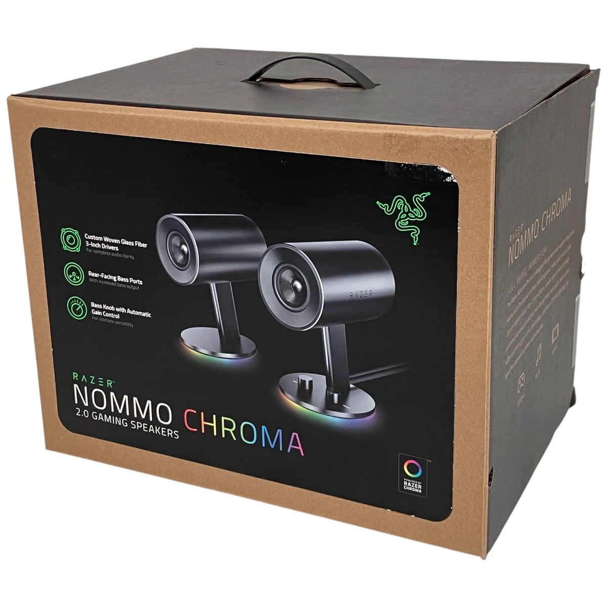 RAZER RZ05-0246 NOMMO CHROMA 2.0 ゲーミング ペアスピーカー レイザー F10446099