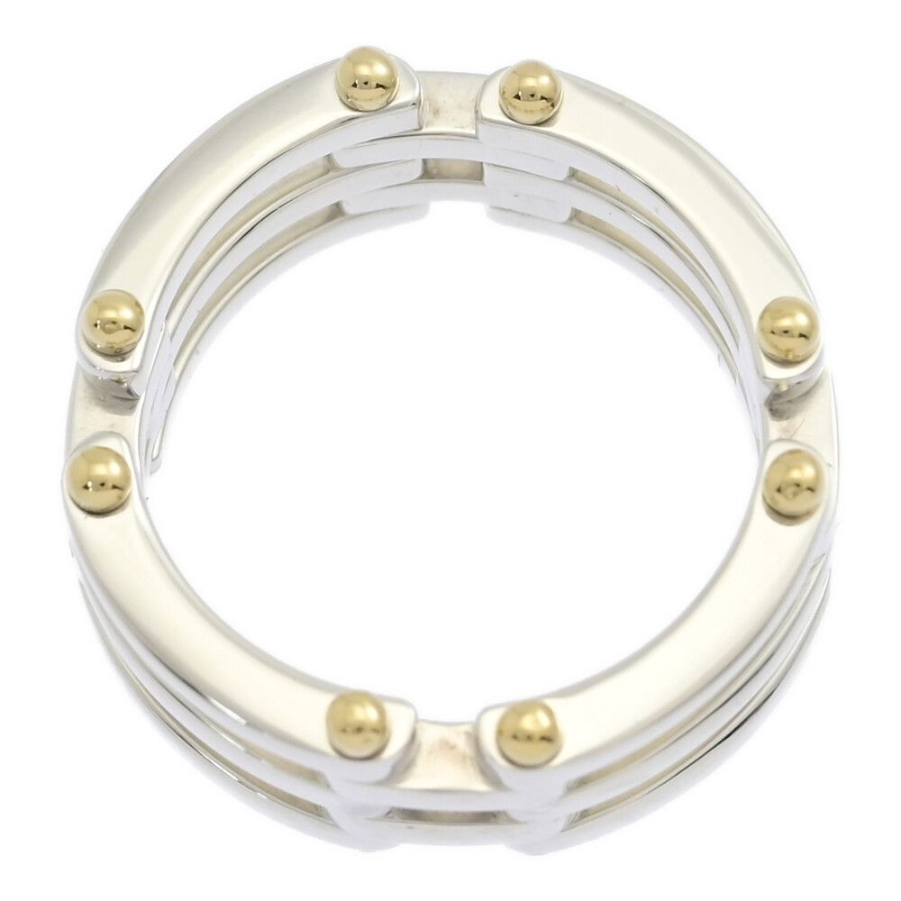 TIFFANY ＆ Co. ティファニー ゲートリンク リング・指輪/Sv925×K18 