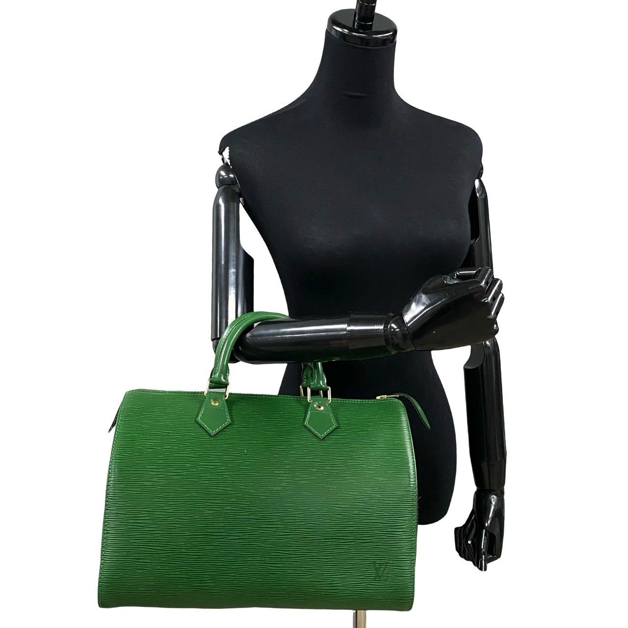 本物 ルイヴィトン LOUIS VUITTON LV ポシェット クラド タイガ レザー セカンドバッグ クラッチバッグ エピセア グリーン  M30194 Kourad ビトン バッグ 中古