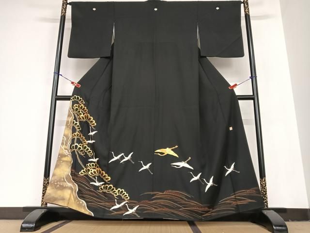平和屋着物○和装小物 上質な帯揚げ 鳥獣戯画 暈し染め 逸品 AABB7167ay