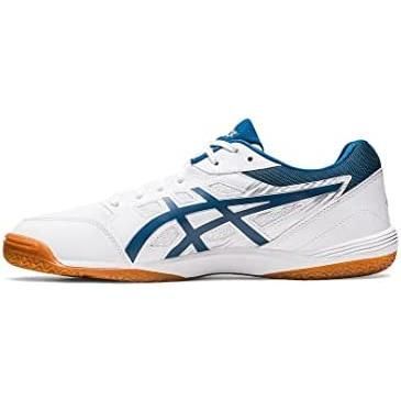卓球 アシックス(ASICS) 卓球シューズ ATTACK HYPERBEAT 4 1073A056-100(ホワイト/マコブルー) 26.0cm 2E