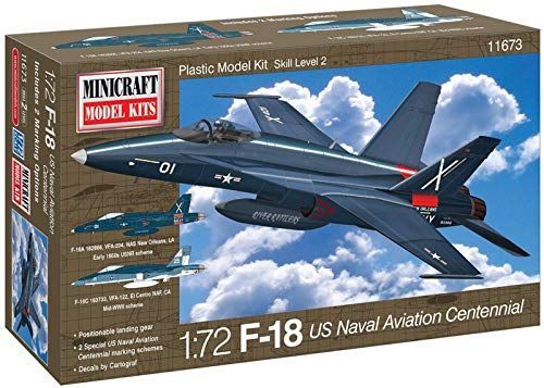 中古】ミニクラフト 1/72 F-18 アメリカ海軍航空100周年記念
