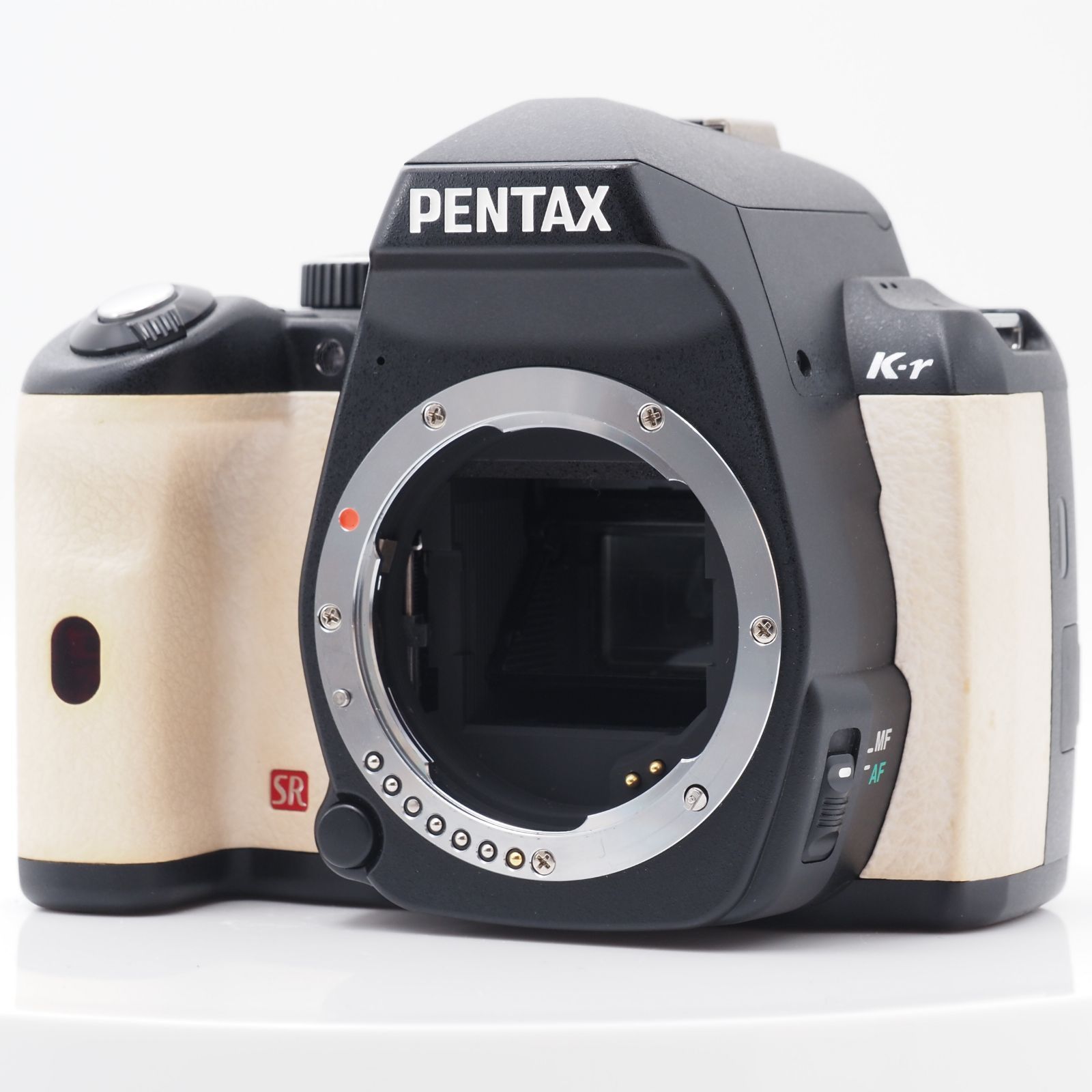 101312☆ほぼ新☆PENTAX デジタル一眼レフカメラ K-r ボディ ホワイト